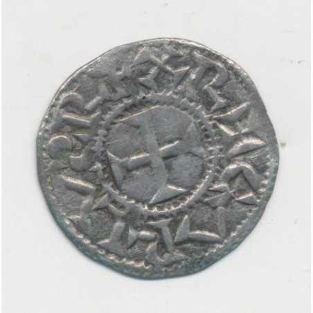 Comté du poitou - Denier Type Melle - Charles II - TTB