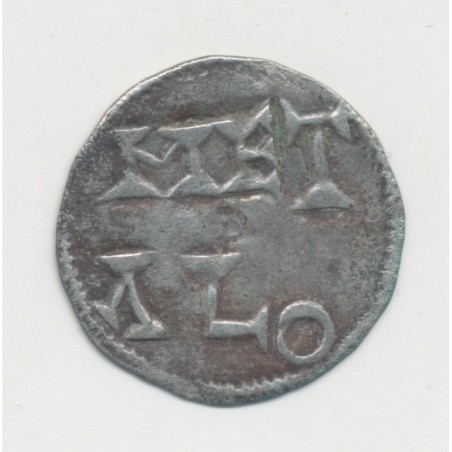 Comté du poitou - Denier Type Melle - Charles II - TTB