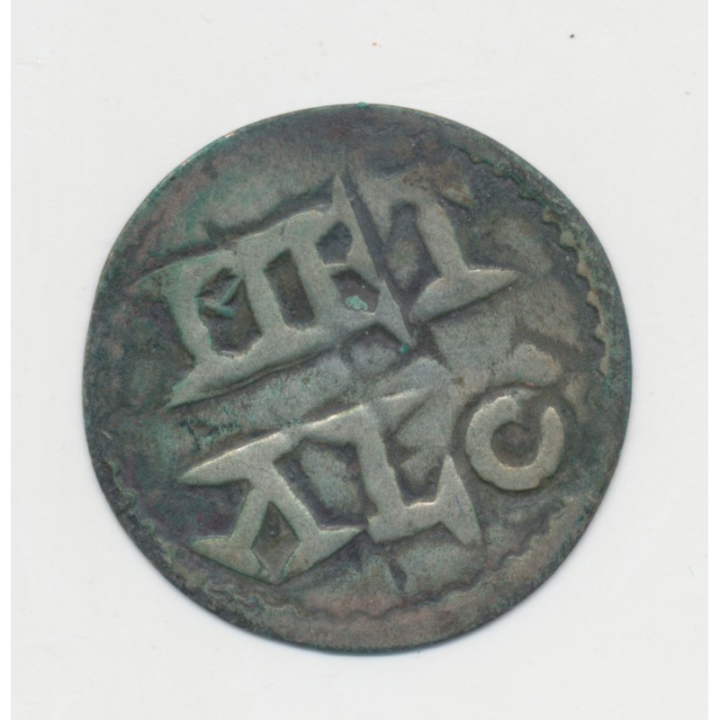 Comté du poitou - Denier Type Melle - Charles II - TB+