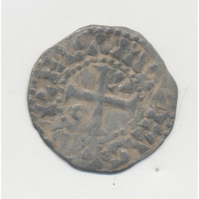 Louis VI - Denier d'Orléans - TB