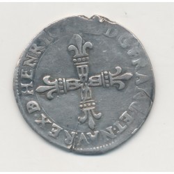 Henri IV - 1/4 écu de Béarn - 1604 Morlaas - TB/TB+ 2