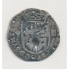Henri IV - 1/8 écu de Navarre - 1603 Morlaas - troué - B