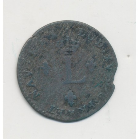 Louis XV - Double sol de billon - 1762 Strasbourg - TB