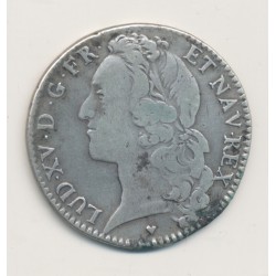 Louis XV - 1/2 écu au bandeau - 1741 BB Strasbourg - TB/TB+