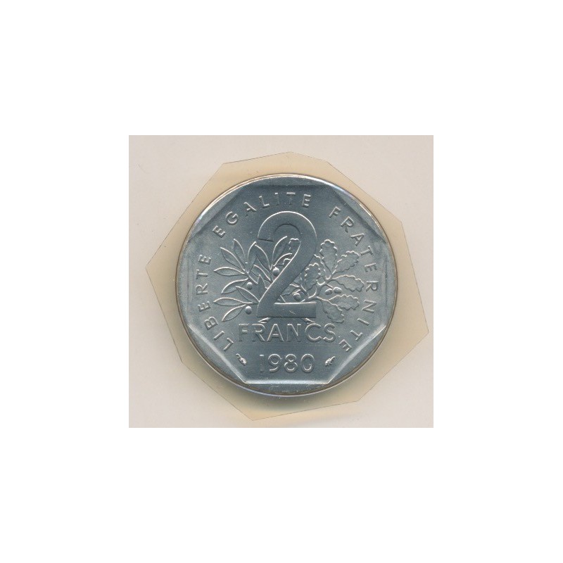 2 Francs Semeuse - 1980