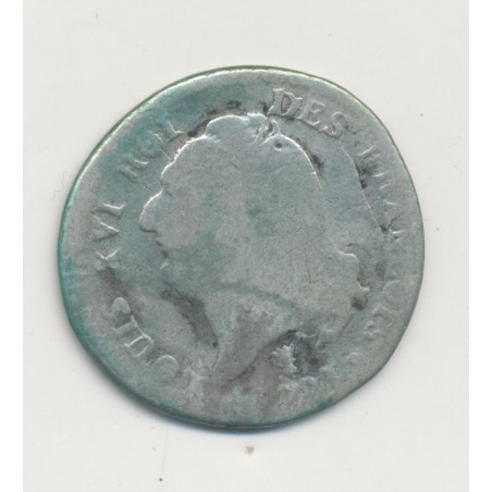 Louis XVI - 15 Sols - 1791 ou 1792 Limoges - B