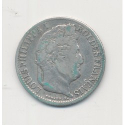 1/2 Franc Louis Philippe I - 1836 B Rouen - TB