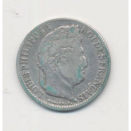 1/2 Franc Louis Philippe I - 1836 B Rouen - TB