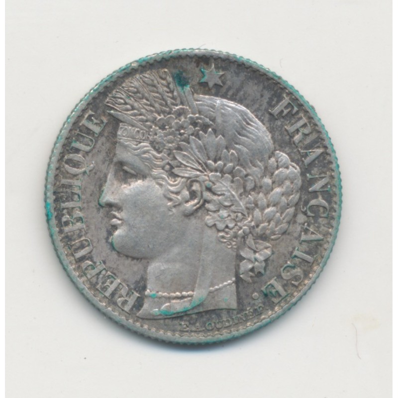 50 centimes Cérès - 1895 A Paris - TTB