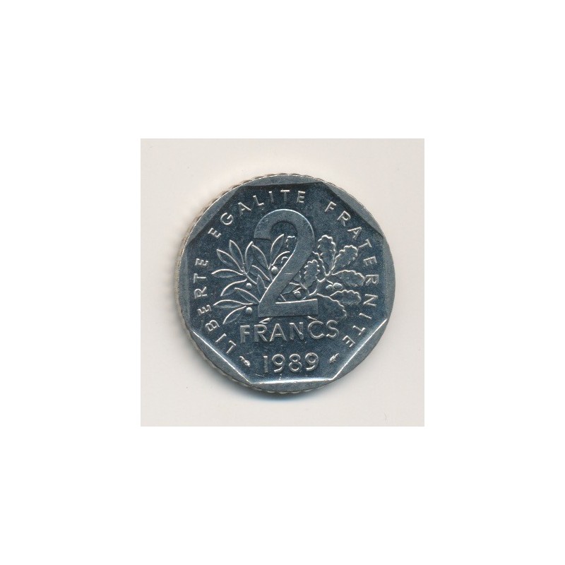 2 Francs Semeuse - 1989