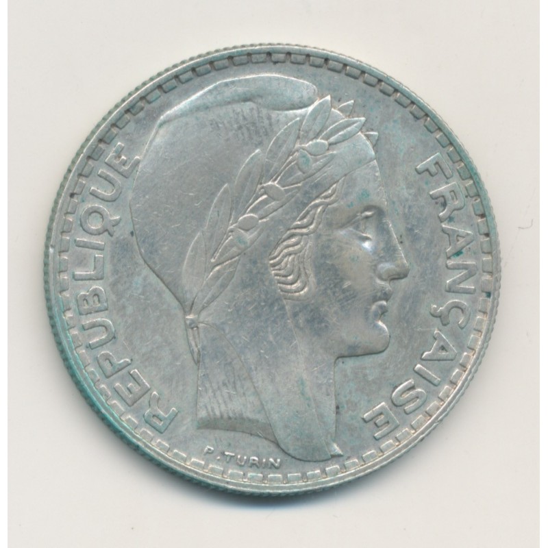20 Francs Turin - 1936 - TTB