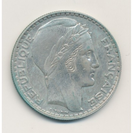 20 Francs Turin - 1936 - TTB