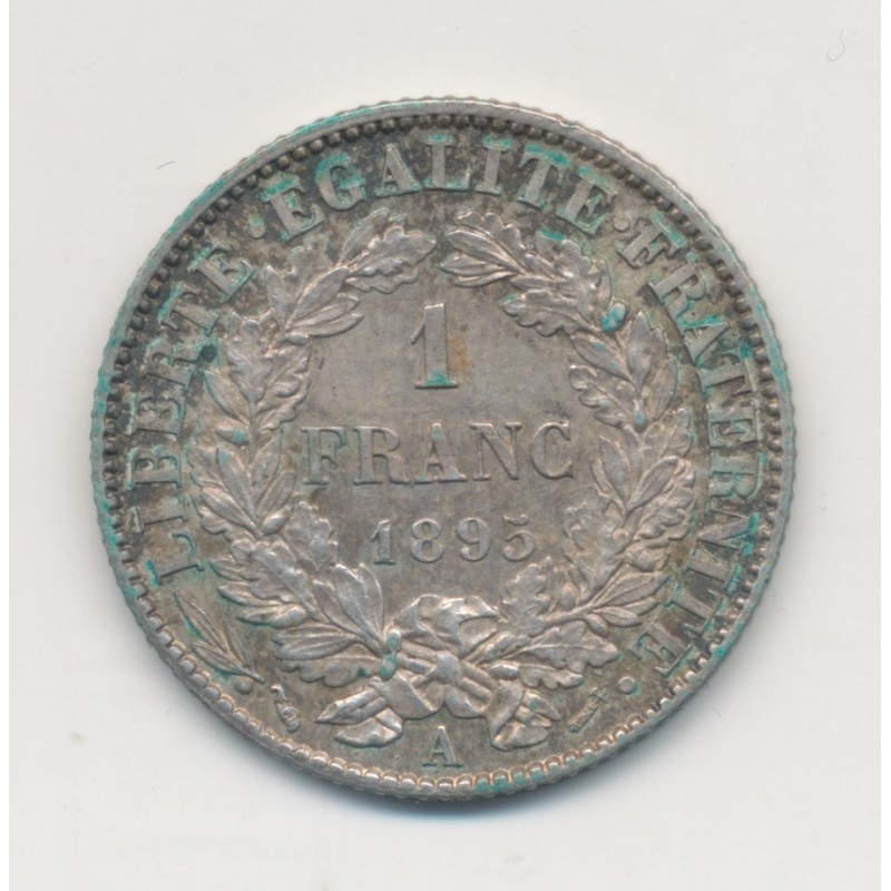 Cérès - 1 Franc - 1895 A Paris - TTB+
