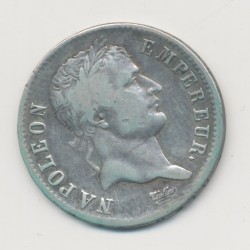 Napoléon empereur - 1 Franc - 1808 BB Strasbourg - TB/TB+