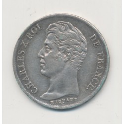 Charles X - 1 Franc - 1825 I Limoges - TTB/TTB+