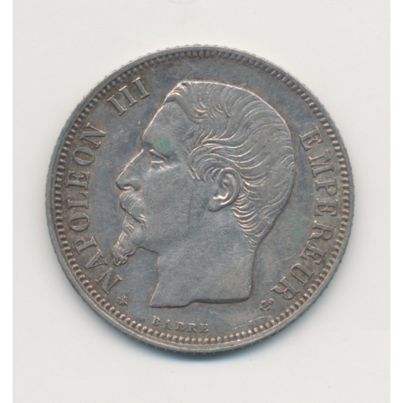 Napoléon III - 1 Franc - 1860 A Paris - TTB/TTB+