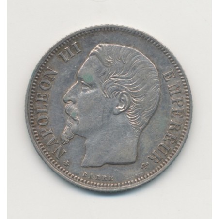 Napoléon III - 1 Franc - 1860 A Paris - TTB/TTB+