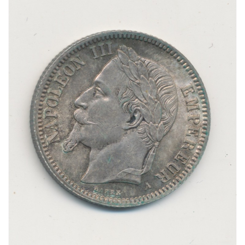 Napoléon III - 1 Franc - 1867 A Paris - SUP+
