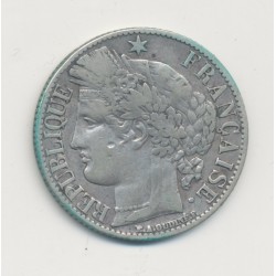 Cérès - 1 Franc - 1871 K Bordeaux - TB+