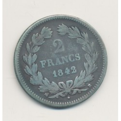 Louis philippe I - 2 Francs - 1842 B Rouen - TB 2