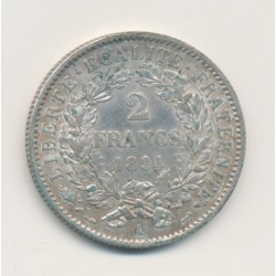 Cérès - 2 Francs - 1894 A Paris - avec légende - TTB+ 2