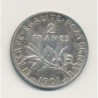 2 Francs Semeuse - 1901 - argent - TTB+