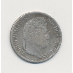 1/2 Franc Louis Philippe I - 1834 H la rochelle - TB+/TTB