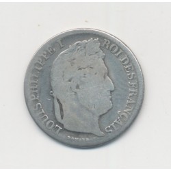 1/2 Franc Louis Philippe I - 1834 T Nantes - B/TB 2