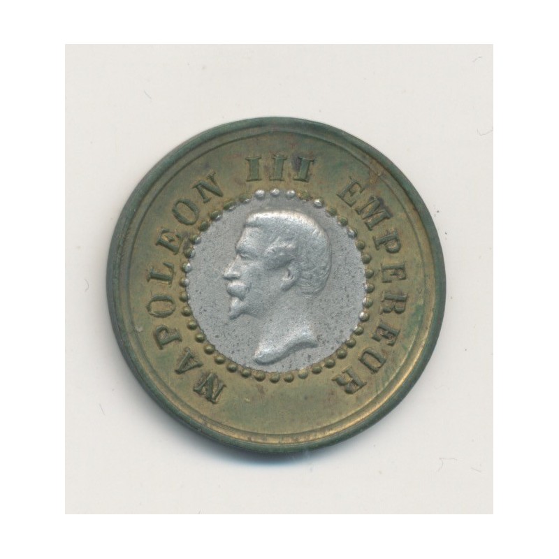 Médaille - Volonté nationale - 16 8bre 1852 - Napoléon III - bi-métallique - 21mm - TTB+