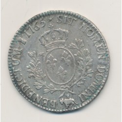 Louis XV - Écu au bandeau du béarn - 1765 Pau - TB/TB+ 2
