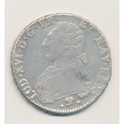 Louis XVI - Écu aux lauriers - 1784 L Bayonne - TB/TB+