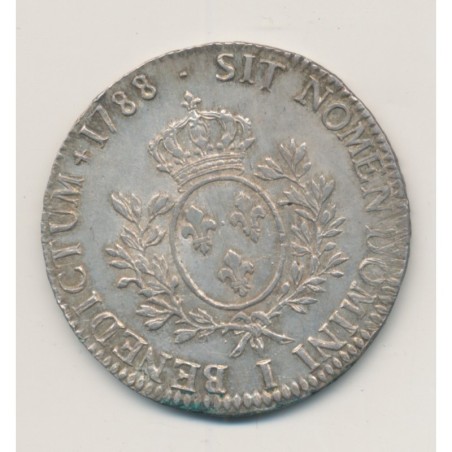 Louis XVI - Écu aux lauriers - 1788 I Limoges - TTB+