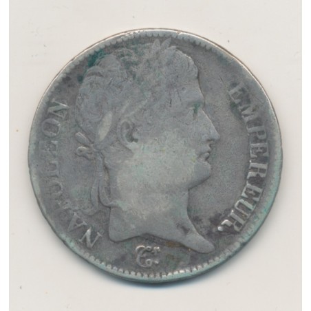 5 Francs Napoléon empereur - 1813 D Lyon - TB