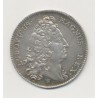Jeton - Louis XIV - Trésor royal - 1715 - argent - SUP