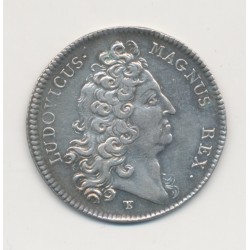 Jeton - États de bretagne 1713 - états de Dinan - argent - SUP+ 2