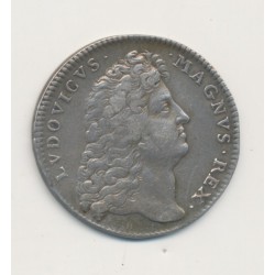 Jeton - Louis XIV - Henri de Fourcy Prévot 1688 - argent - TB+ 2