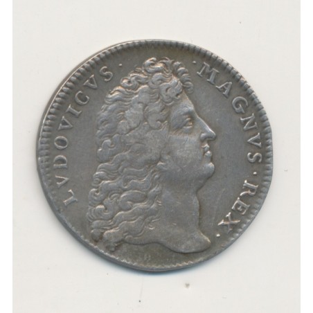 Jeton - Louis XIV - Henri de Fourcy Prévot 1688 - argent - TB+