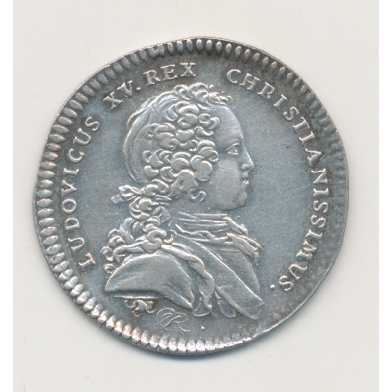 Jeton - Louis XV - Saint honoré communauté des maitres boulangers - argent - TTB+