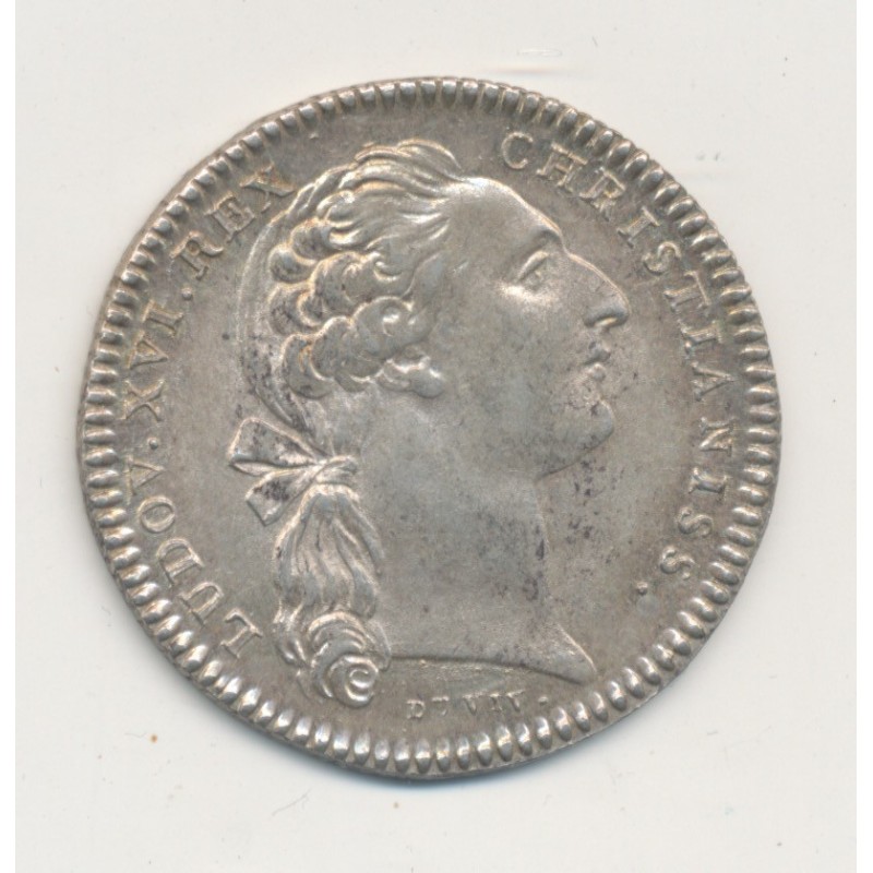 Jeton - Louis XVI - Académie des sciences - argent - SUP