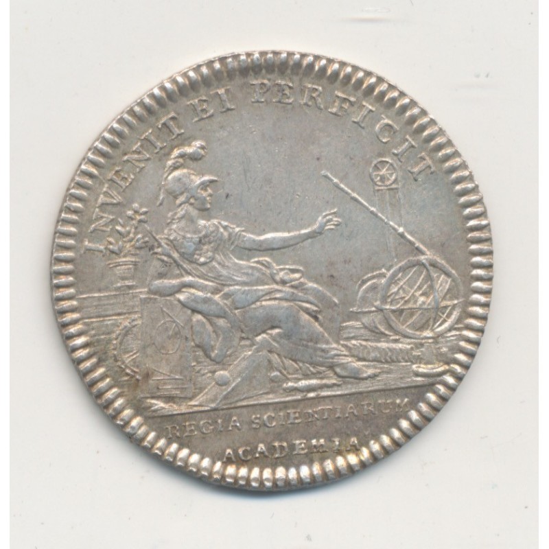 Jeton - Louis XVI - Académie des sciences - argent - SUP