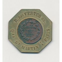 Jeton Pub - Buignier graveur - Fondeur en bijoux - Louis philippe I - bi-métallique - SUP 2