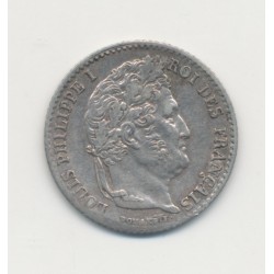 1/4 Franc - 1833 W Lille - Louis philippe I - TTB