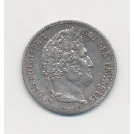 1/4 Franc - 1833 W Lille - Louis philippe I - TTB