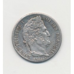 1/4 Franc - 1839 A Paris - Louis philippe I - TTB+