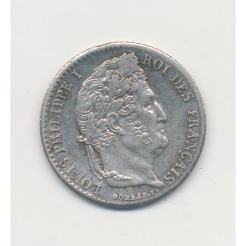 1/4 Franc - 1839 A Paris - Louis philippe I - TTB+