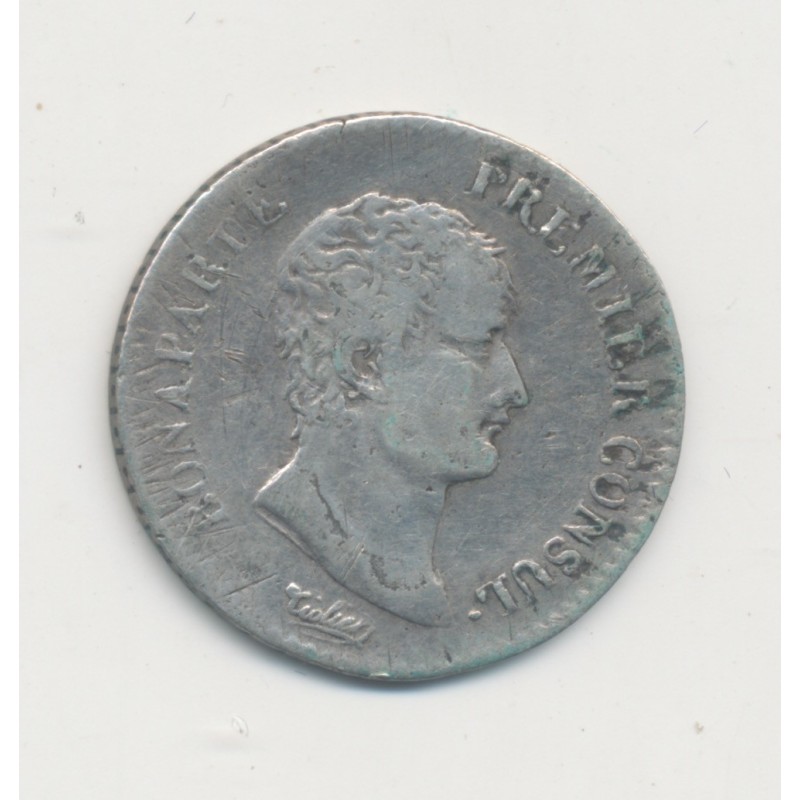 Bonaparte 1er consul - 1/2 Franc AN 12 MA Marseille - TB 