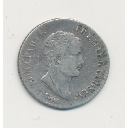 Bonaparte 1er consul - 1/2 Franc AN 12 MA Marseille - TB 
