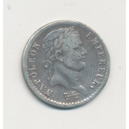 1/2 Franc Napoléon Empereur - 1811 D Lyon - TB+
