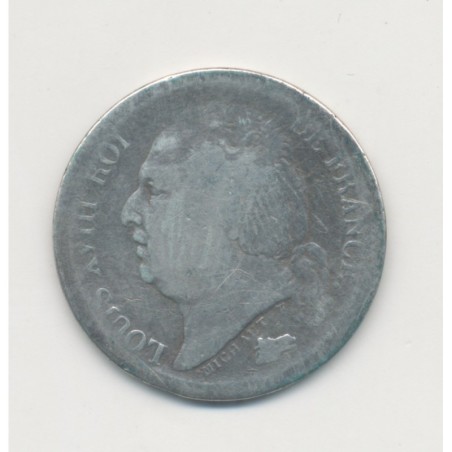 Louis XVIII - 1/2 Franc 1816 A Paris - B/TB