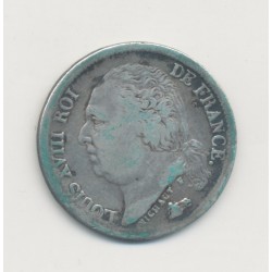 Louis XVIII - 1/2 Franc 1818 A Paris - TB